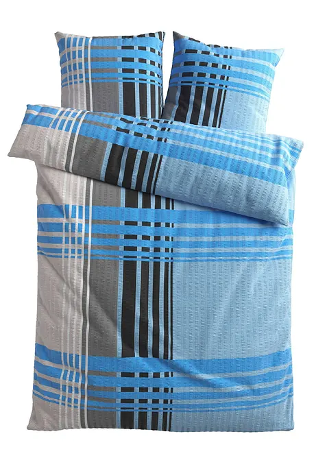 Parure de lit en seersucker, bonprix