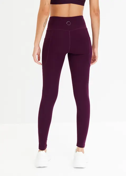 Legging de sport confortable avec poche pour portable, s&eacute;chage rapide, bonprix