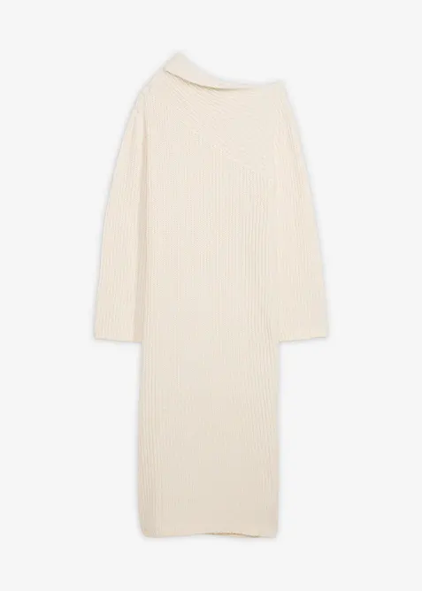 Robe en maille côtelée, bonprix