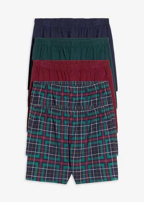 Lot de 5 caleçons en jersey coton, bonprix