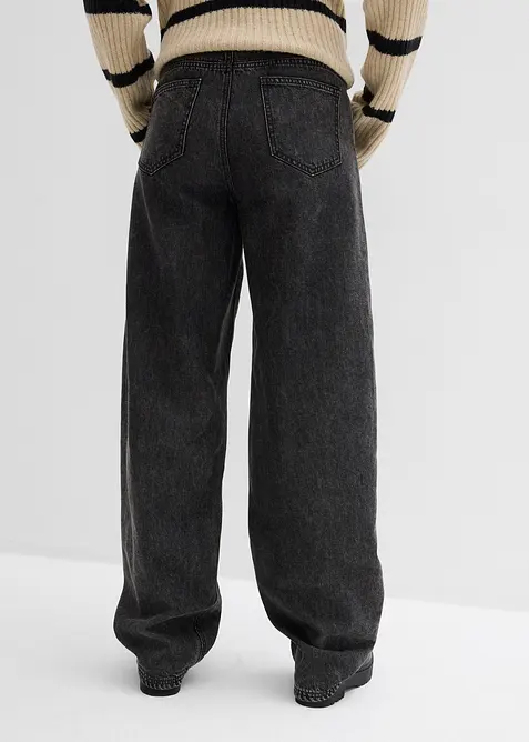 Jean Balloon taille mi-haute, bonprix