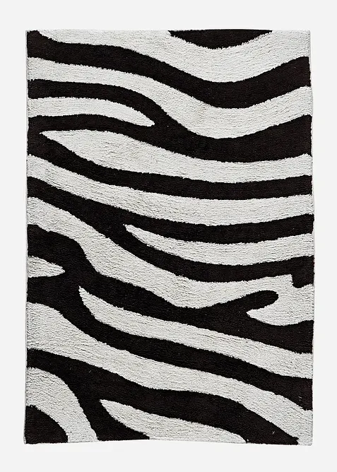 Tapis de bain au motif zèbre, bonprix