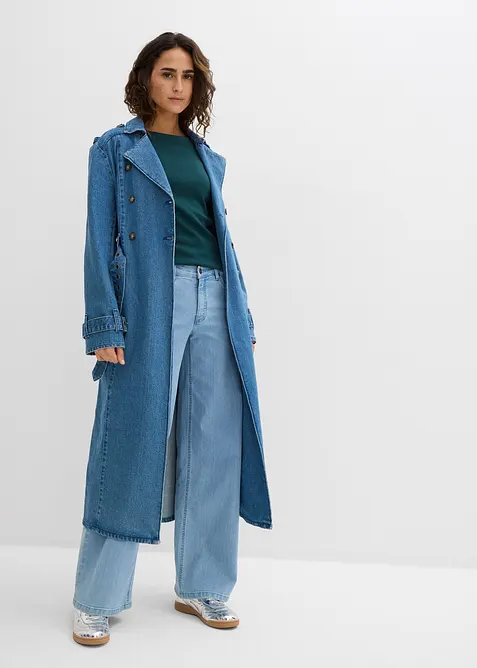 T-shirt manches longues 100% coton, bonprix