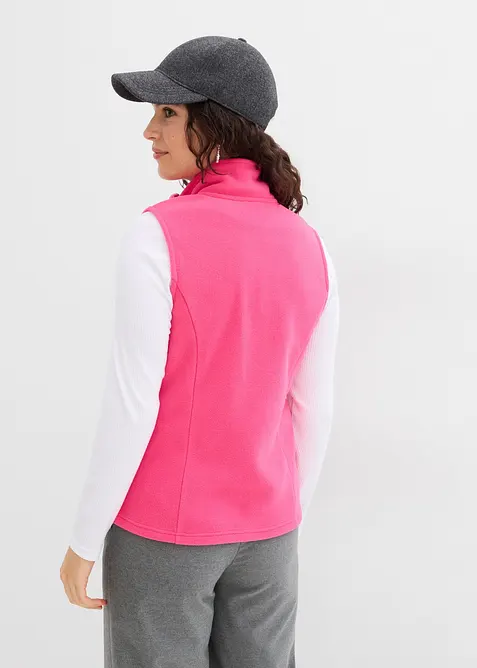 Gilet sans manches en polaire avec poches, bonprix