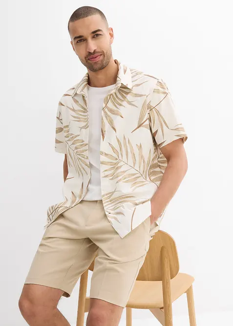 Chemise manches courtes 100% coton, bonprix