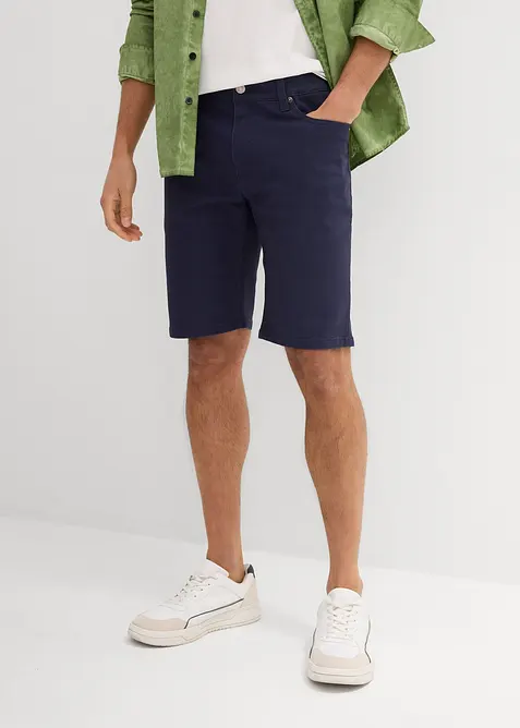 Lot de 2 bermudas extensibles, Regular, bonprix