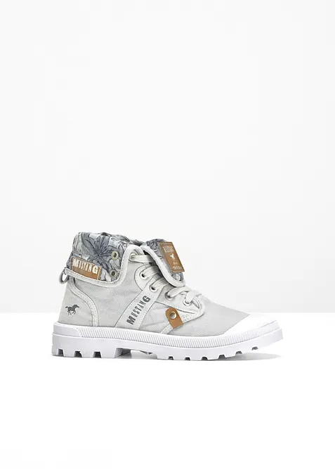 Baskets montantes Mustang en coton-toile, Mustang