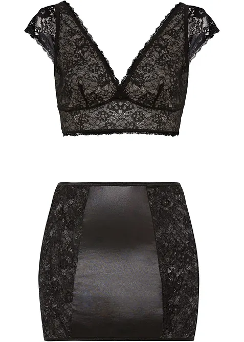 Brassière + jupe (ens. 2 pces), bonprix