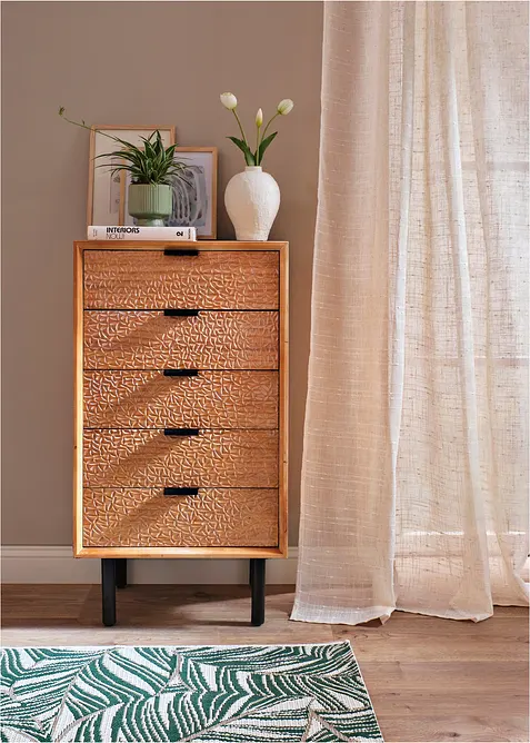 Voilage texturé, différentes tailles (1 pce), bonprix