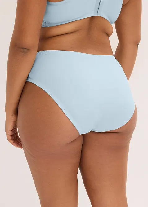 Lot de 2 slips maxi avec dentelle, bonprix