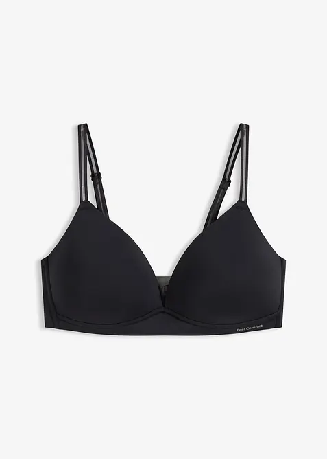 Soutien-gorge &agrave; coques Feel Comfort, empi&egrave;cement mesh, sans armatures, bonprix