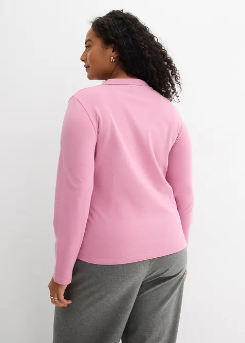 Polo en maille piqu&eacute;e 100% coton, bonprix