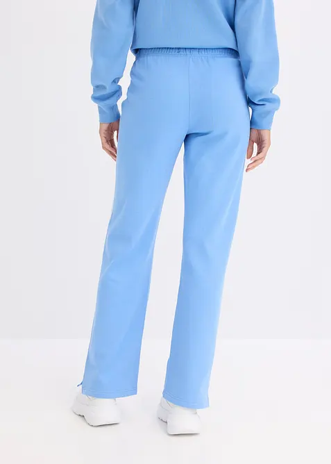 Lot de 2 pantalons en molleton &eacute;pais 100% coton, bonprix