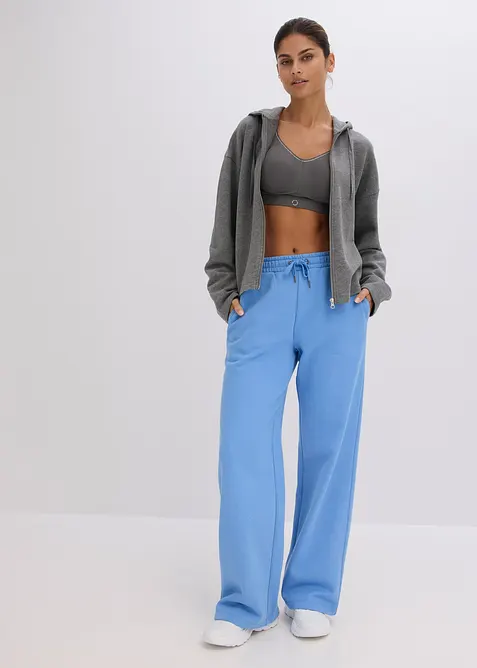 Sweat zipp&eacute; 100% coton, bonprix