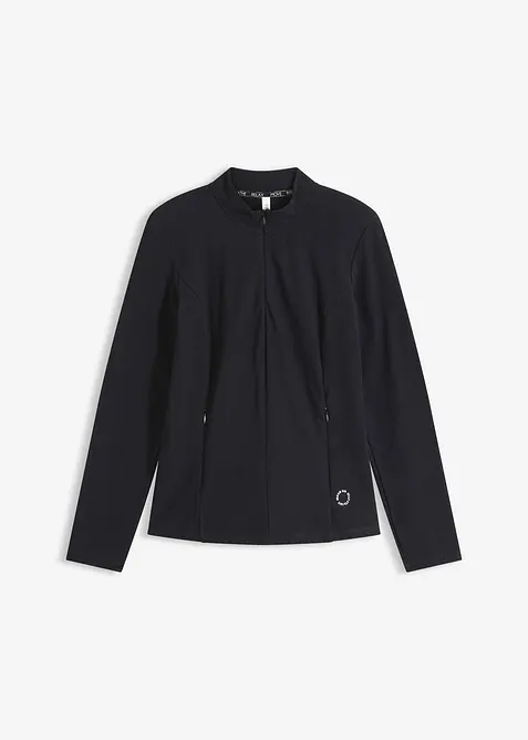 Veste thermique &agrave; s&eacute;chage rapide, partiellement zipp&eacute;e, bonprix