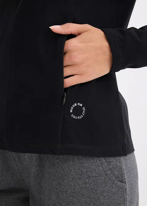 Veste thermique &agrave; s&eacute;chage rapide, partiellement zipp&eacute;e, bonprix