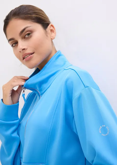 Veste de sport &agrave; col montant, bonprix