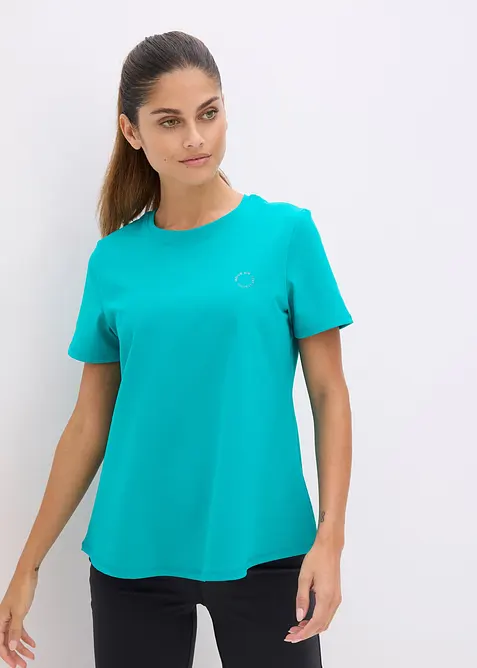 T-shirt de sport toucher coton, bonprix