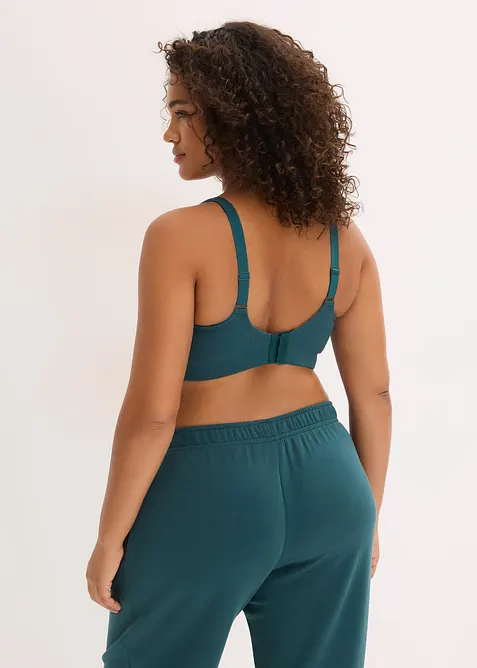 Soutien-gorge de sport en mati&egrave;re c&ocirc;tel&eacute;e, maintien l&eacute;ger, bonprix