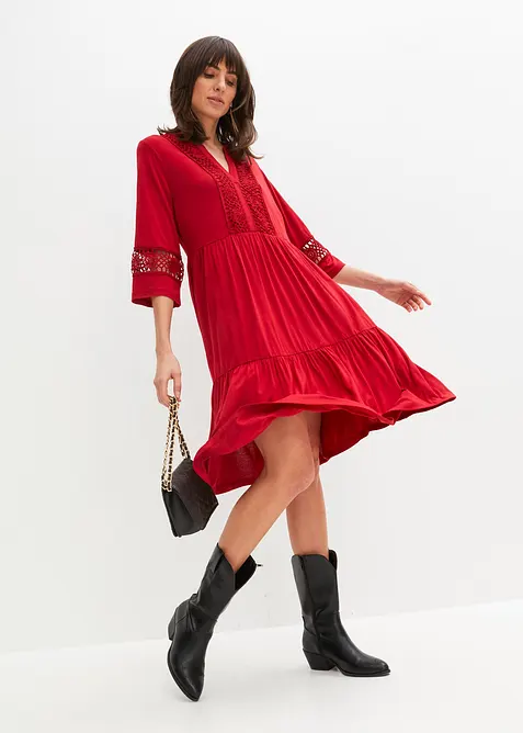 Robe-tunique en viscose douce, bonprix