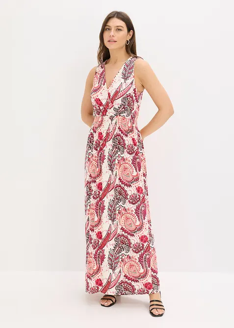 Robe longue en viscose douce et extensible, bonprix