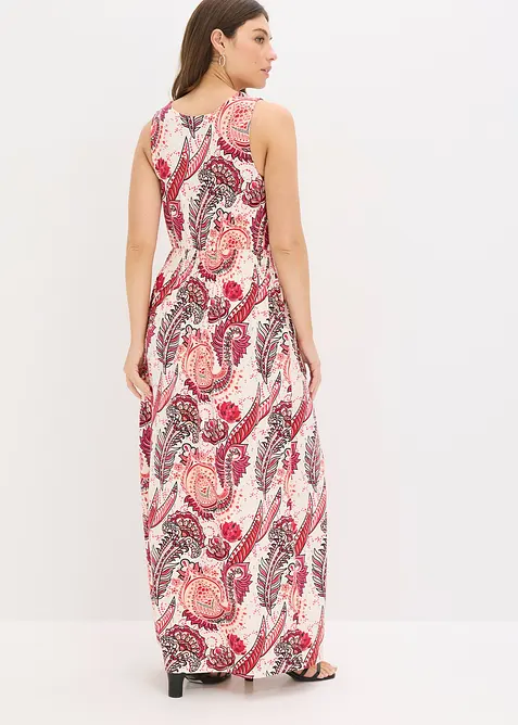 Robe longue en viscose douce et extensible, bonprix