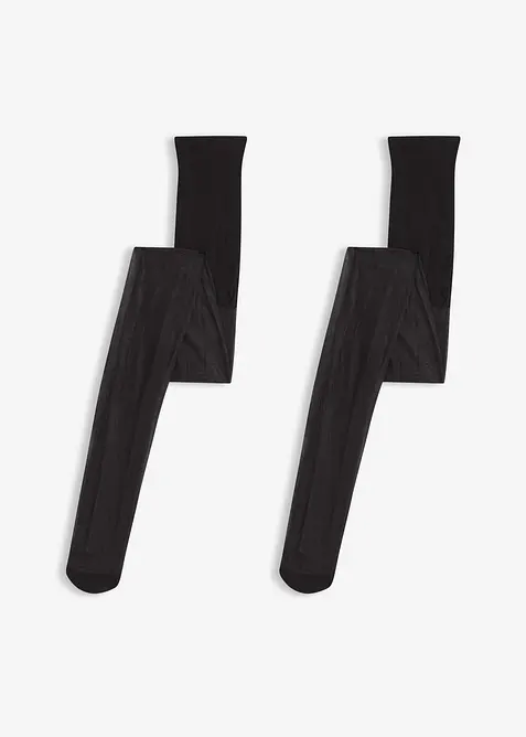 Lot de 2 collants 20den, bonprix