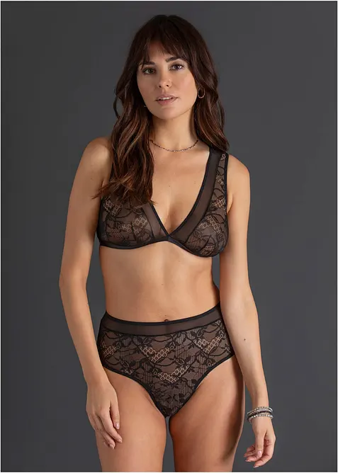 Brassière et string taille haute (ens. 2 pces), bonprix