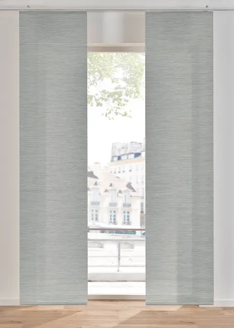 Panneau coulissant en voilage aspect bambou (1 pce), bonprix