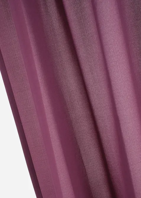 Lot de 2 rideaux en microfibre, bonprix