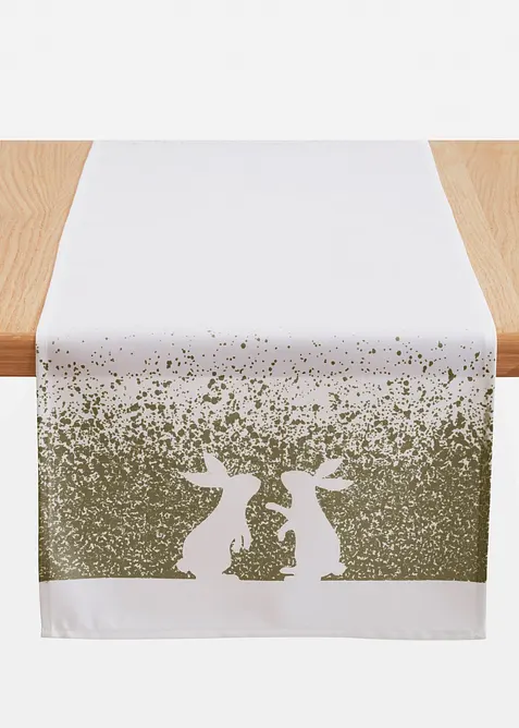 Chemin de table avec imprim&eacute; lapins, bonprix