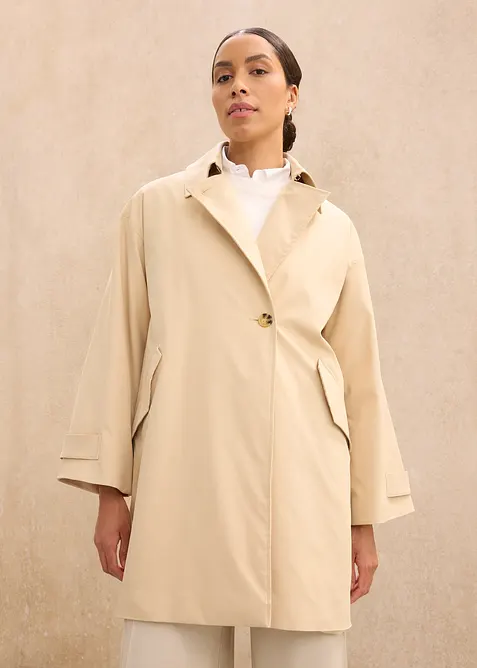 Trench-coat coupe trapèze, bonprix