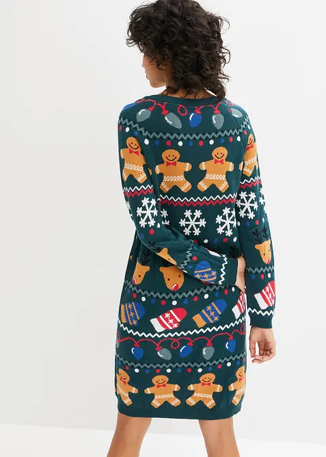Robe de Noël en maille, bonprix