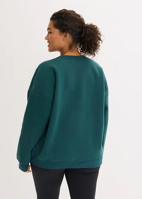 Pull sweat chaud et oversize, s&eacute;chage rapide, bonprix