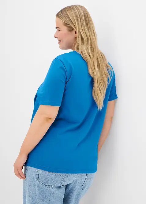 Lot de 2 T-shirts de grossesse en coton, bonprix