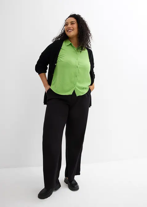 Chemisier boxy en crêpe léger, bonprix