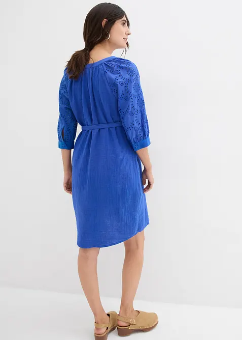 Robe de grossesse en gaze 100% coton, bonprix