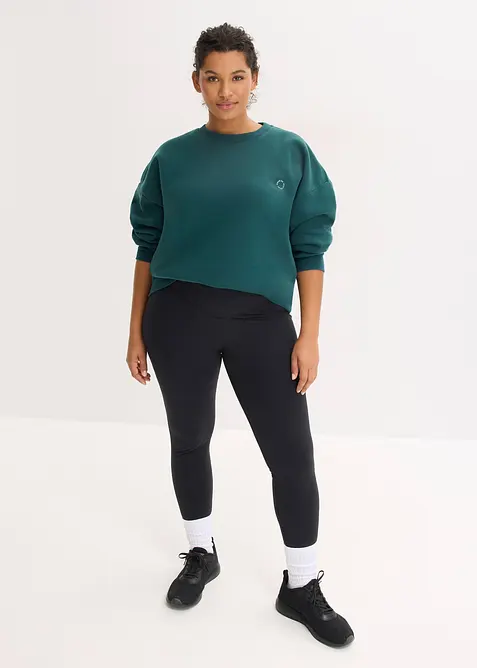 Pull sweat chaud et oversize, s&eacute;chage rapide, bonprix