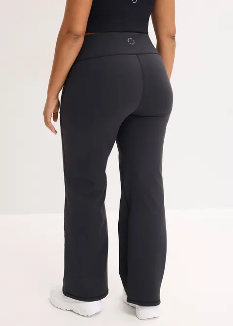 Legging de sport en mati&egrave;re toucher coton, coupe droite, bonprix