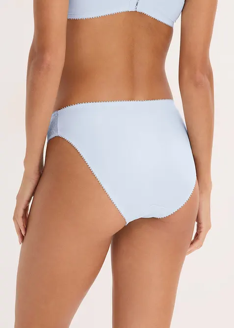 Lot de 2 slips avec dentelle, bonprix