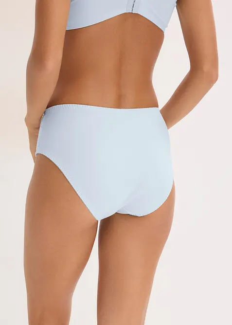 Lot de 2 slips maxi avec dentelle, bonprix