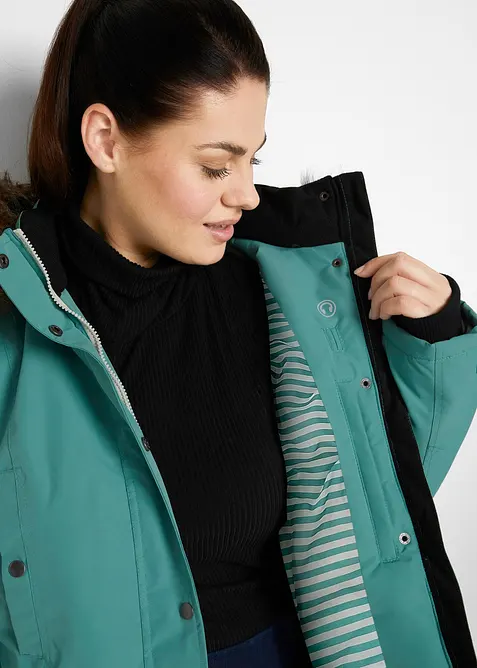 Parka outdoor imperméable avec capuche, bonprix