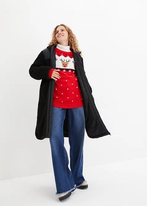 Pull de No&euml;l renne, bonprix