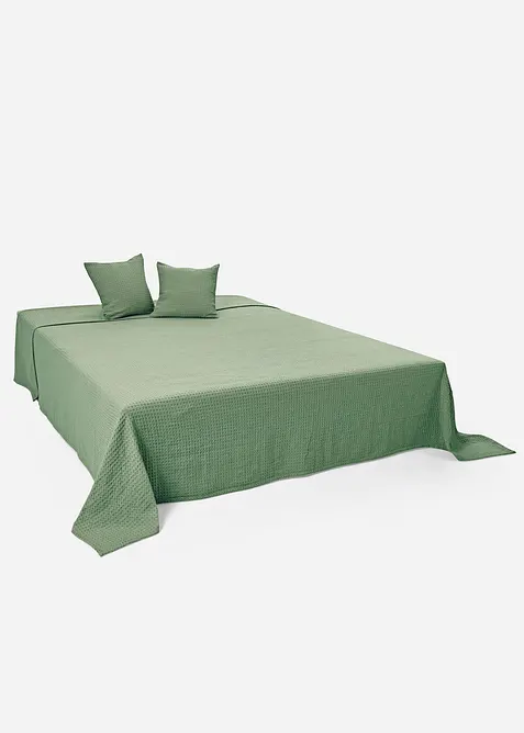 Couvre-lit en tissu piqué gaufré, bonprix