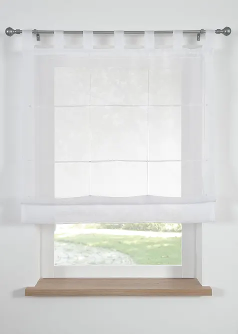 Store bateau en voile transparent, bonprix