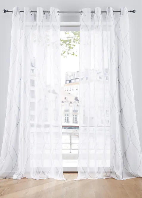 Voilage vagues (1 pce), aussi en XXL, bonprix