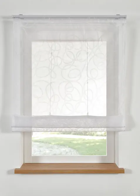 Store bateau transparent &agrave; imprim&eacute;, bonprix