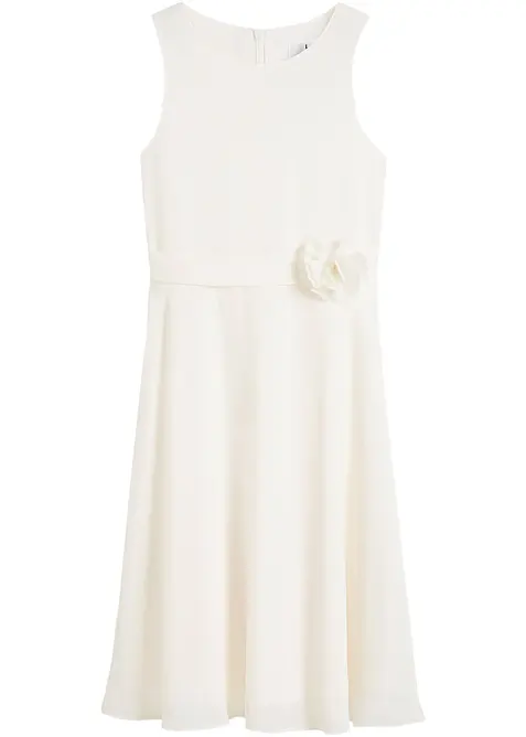 Robe avec fleur appliquée, bonprix