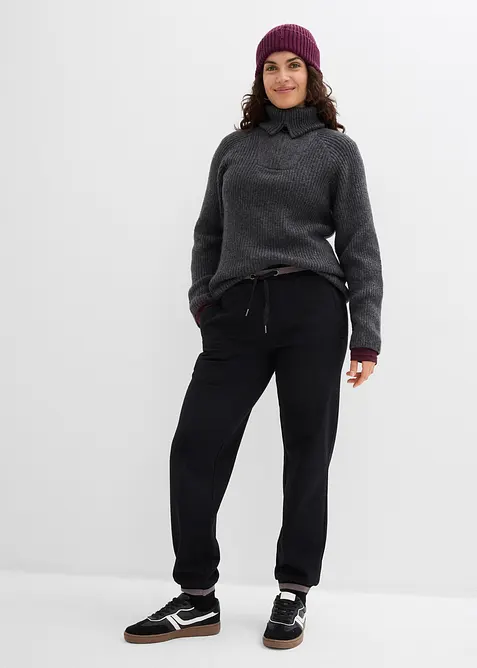 Lot de 2 pantalons en molleton, bonprix