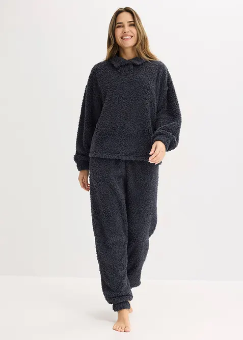 Ensemble d&rsquo;int&eacute;rieur en mati&egrave;re douce, bonprix